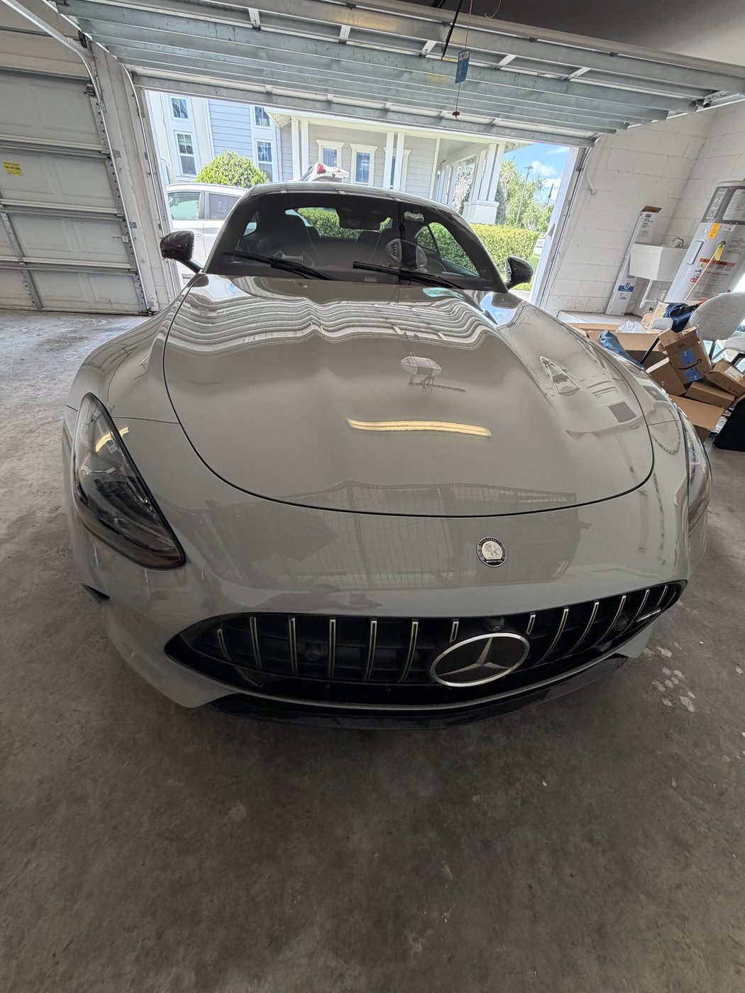 Mercedes-AMG GT after a mobile detail