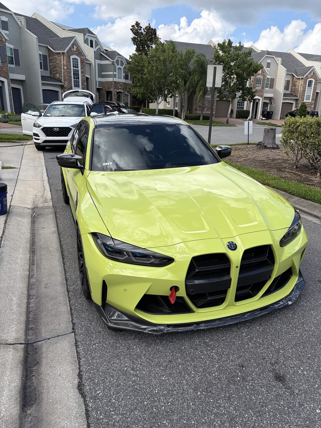 BMW M3 after a mobile detail